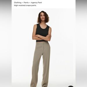 Aritzia agency pant